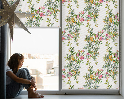 Kitchen roller blind Flowers