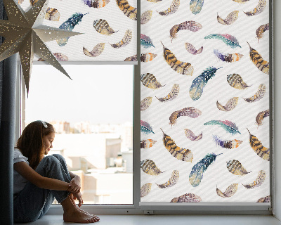 Kitchen roller blind Feathers