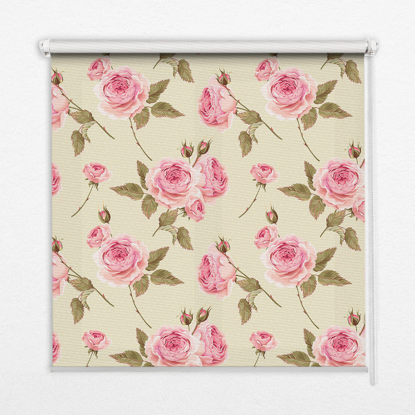 Daylight roller blind Roses