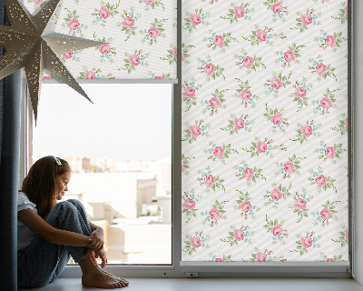 Daylight roller blind Roses