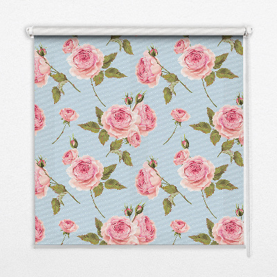 Daylight roller blind Roses