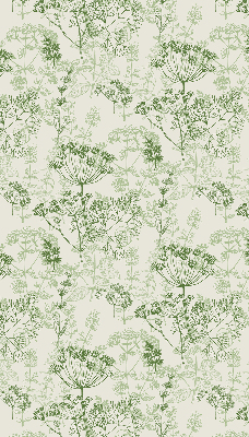 Roller blind Green plants