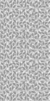 Roller blind Gray leaves