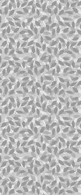 Roller blind Gray leaves