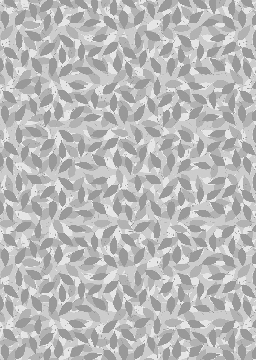 Roller blind Gray leaves