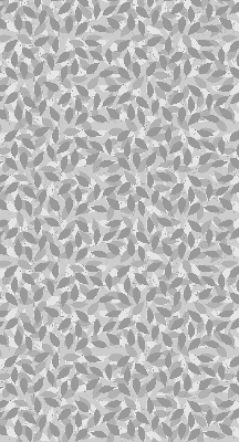 Roller blind Gray leaves