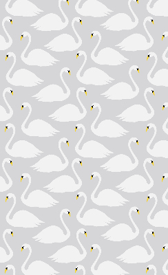 Roller blind Swans