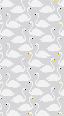 Roller blind Swans