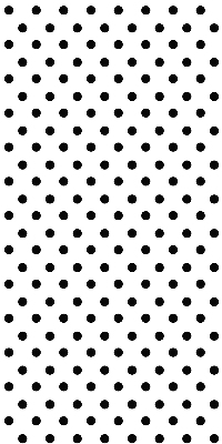 Daylight roller blind Black dots