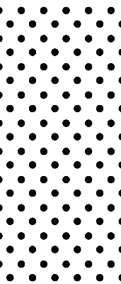 Daylight roller blind Black dots