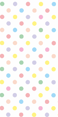 Daylight roller blind Colored dots