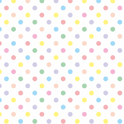 Daylight roller blind Colored dots