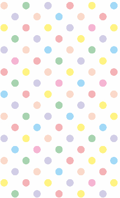 Daylight roller blind Colored dots