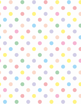 Daylight roller blind Colored dots