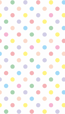 Daylight roller blind Colored dots