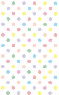 Daylight roller blind Colored dots