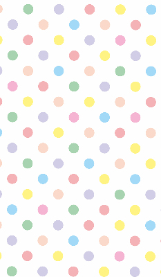 Daylight roller blind Colored dots