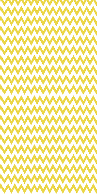 Window blind Yellow zigzags