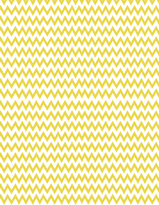 Window blind Yellow zigzags