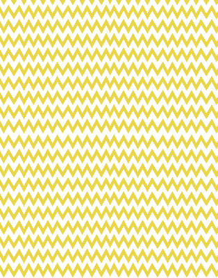 Window blind Yellow zigzags