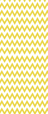 Window blind Yellow zigzags