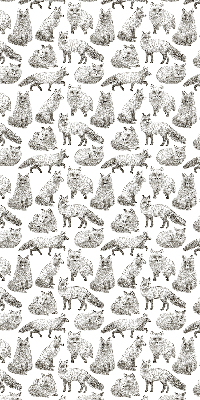 Window blind Gray foxes