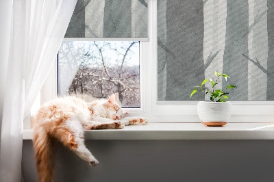 Roller blind for window Trees