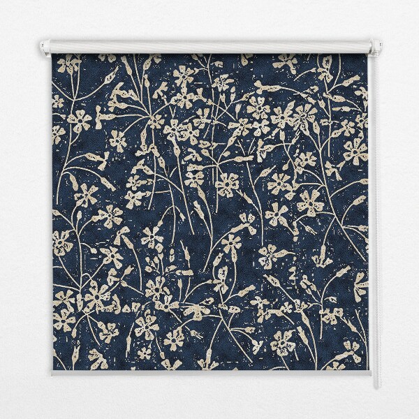 Kitchen roller blind Flowers