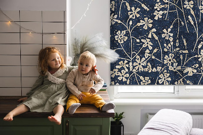 Kitchen roller blind Flowers