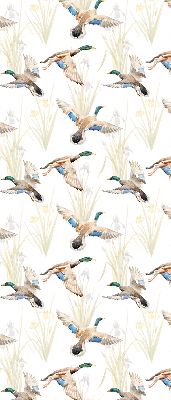 Kitchen roller blind Flying ducks