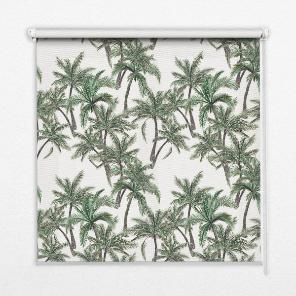 Kitchen roller blind Palm trees