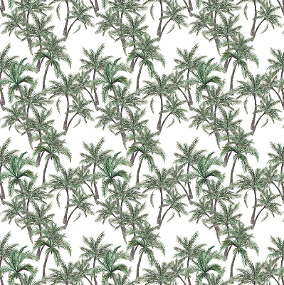 Kitchen roller blind Palm trees