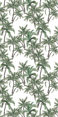 Kitchen roller blind Palm trees