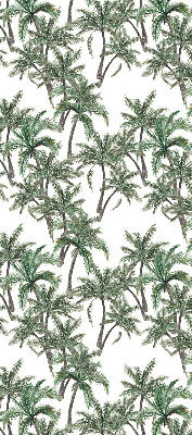 Kitchen roller blind Palm trees