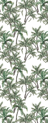 Kitchen roller blind Palm trees