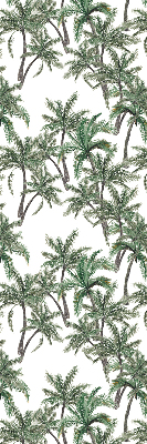 Kitchen roller blind Palm trees