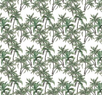 Kitchen roller blind Palm trees