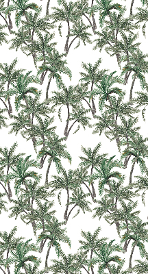 Kitchen roller blind Palm trees