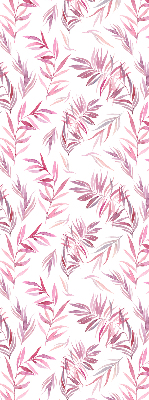 Daylight roller blind Pink leaves