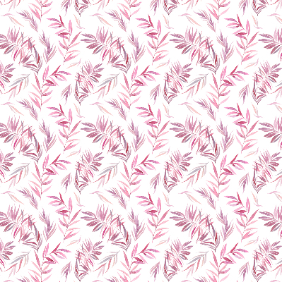 Daylight roller blind Pink leaves