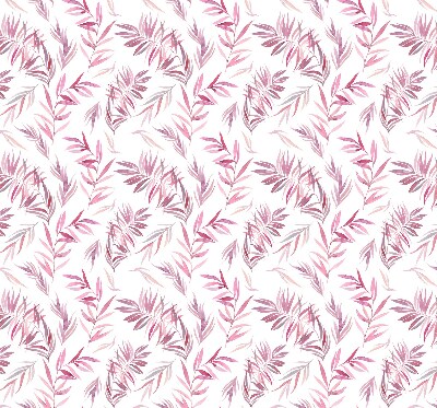 Daylight roller blind Pink leaves