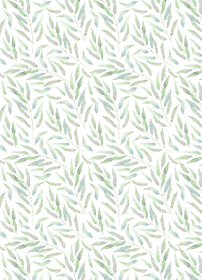 Daylight roller blind Green leaves