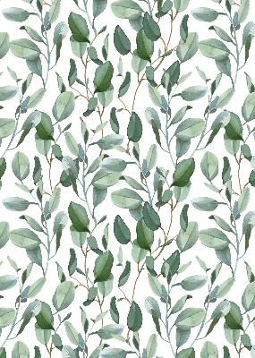 Daylight roller blind Leaves on branches