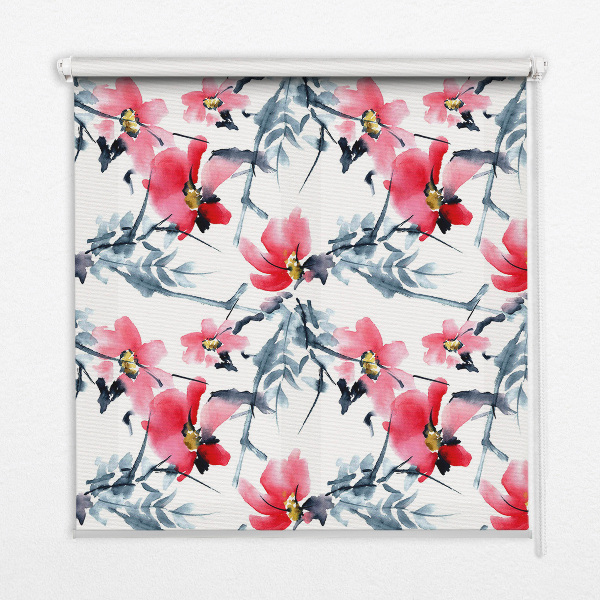 Daylight roller blind Flowers