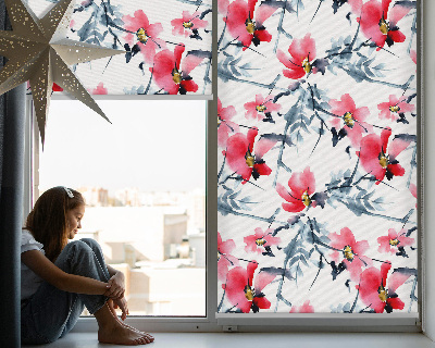 Daylight roller blind Flowers