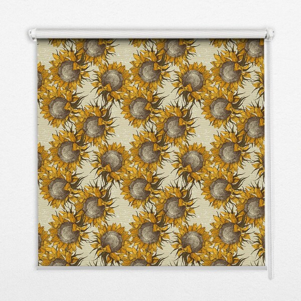 Daylight roller blind Sunflower