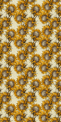 Daylight roller blind Sunflower