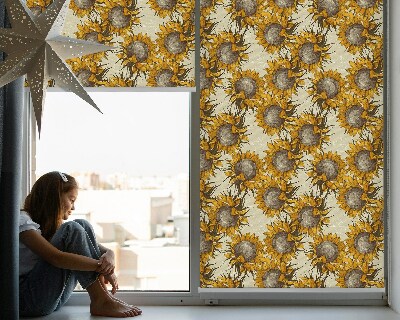 Daylight roller blind Sunflower