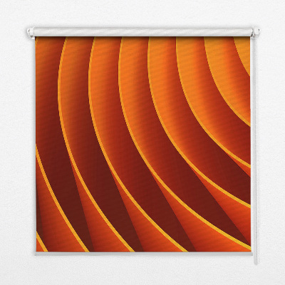 Daylight roller blind Orange abstraction