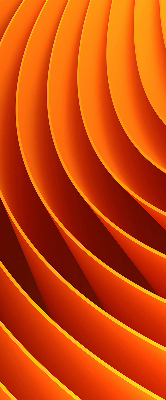 Daylight roller blind Orange abstraction